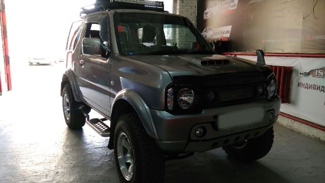 Suzuki Jimny 0.6Turbo — чип-тюнинг версия Sport + Euro2