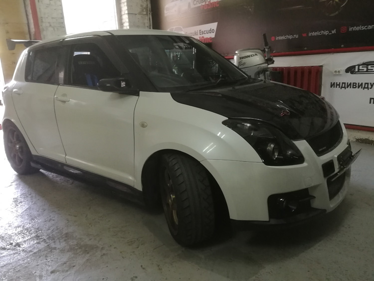 Suzuki Swift monster sport — чип-тюнинг в интелскан