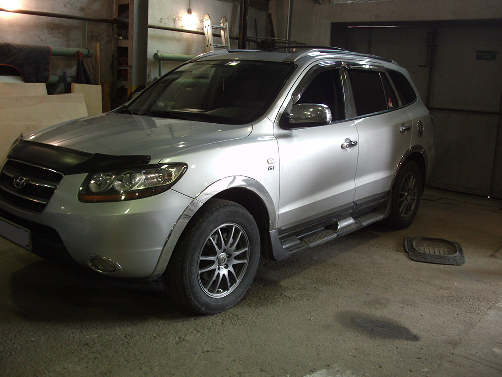 Отключение DPF на Hyundai Santa Fe 2008