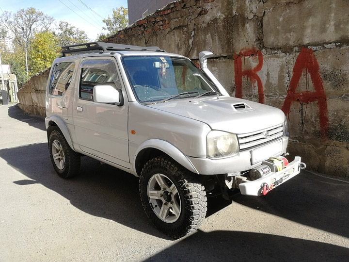 Suzuki Jimny 0.7 turbo — чиптюнинг stage2