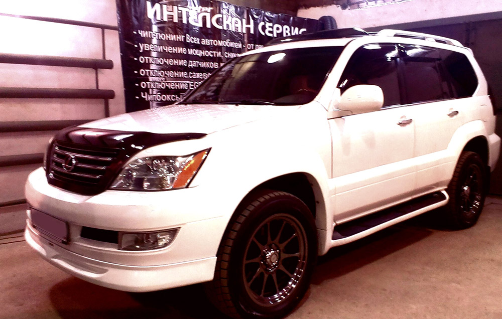 GX470 — EURO2 + увеличение мощности + EVAP — две авто