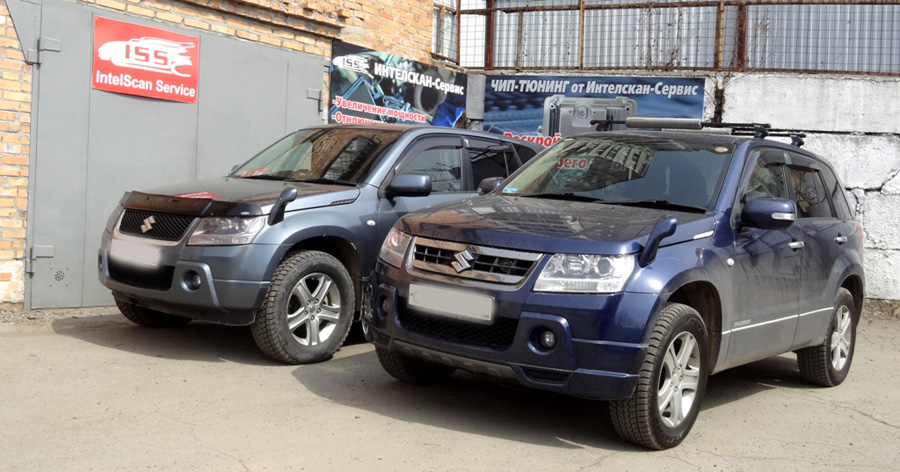 Suzuki Escudo TD 54 2L — парочка красавцев на чип-тюнинг