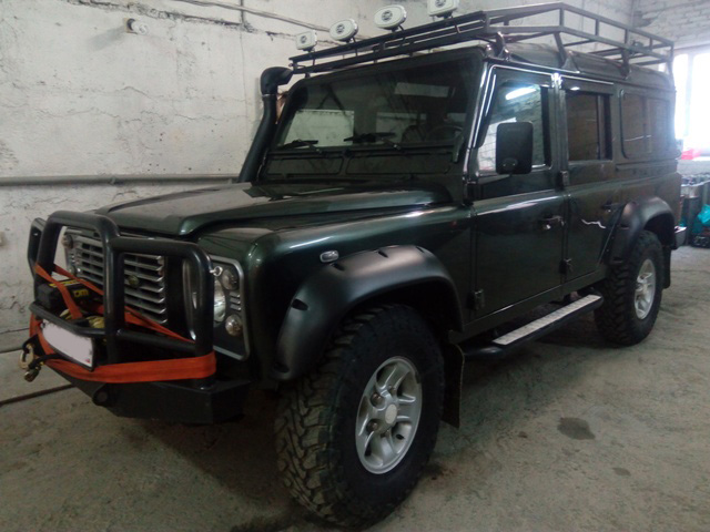 Land rover DEFENDER 2.5TDI — увеличение мощности и отключение EGR