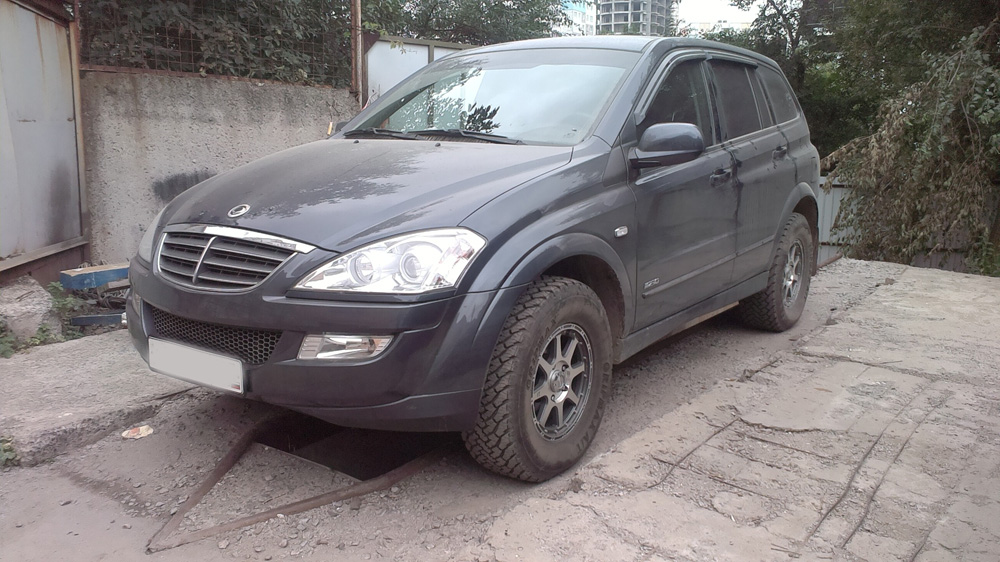 Ssangyong Kyron 2300сс — чиптюнинг и удаление катализатора