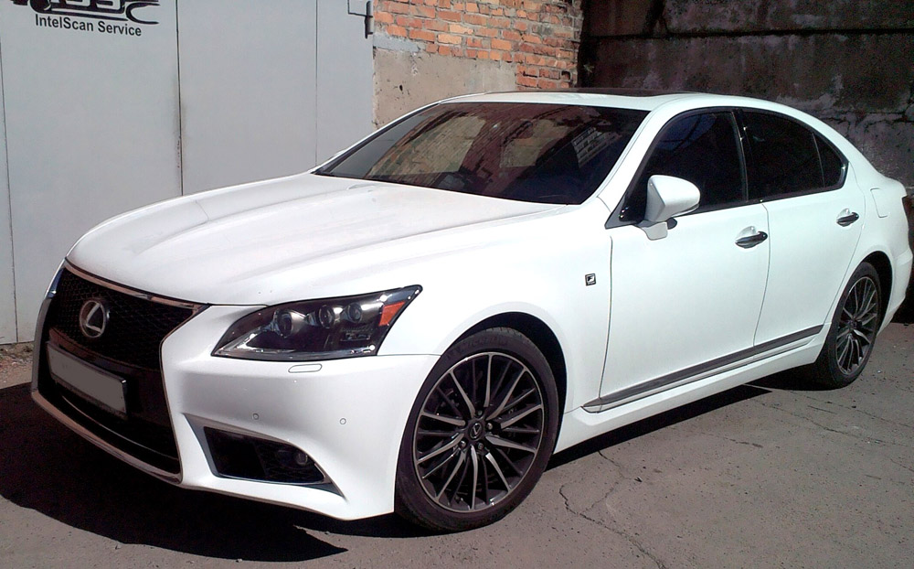 LEXUS LS460 — увеличение мощности и EURO2