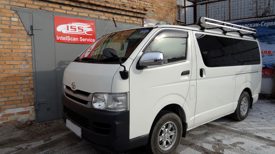Toyota Hiace — программное отключение DPF и EGR