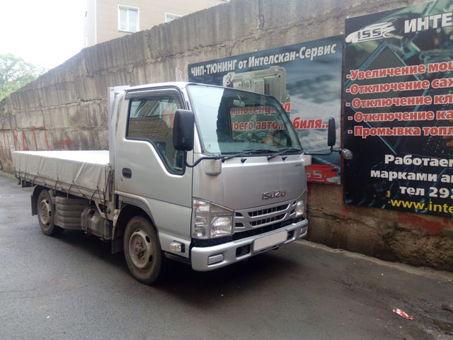 Isuzu Elf — отключение системы DPF во Владивостоке
