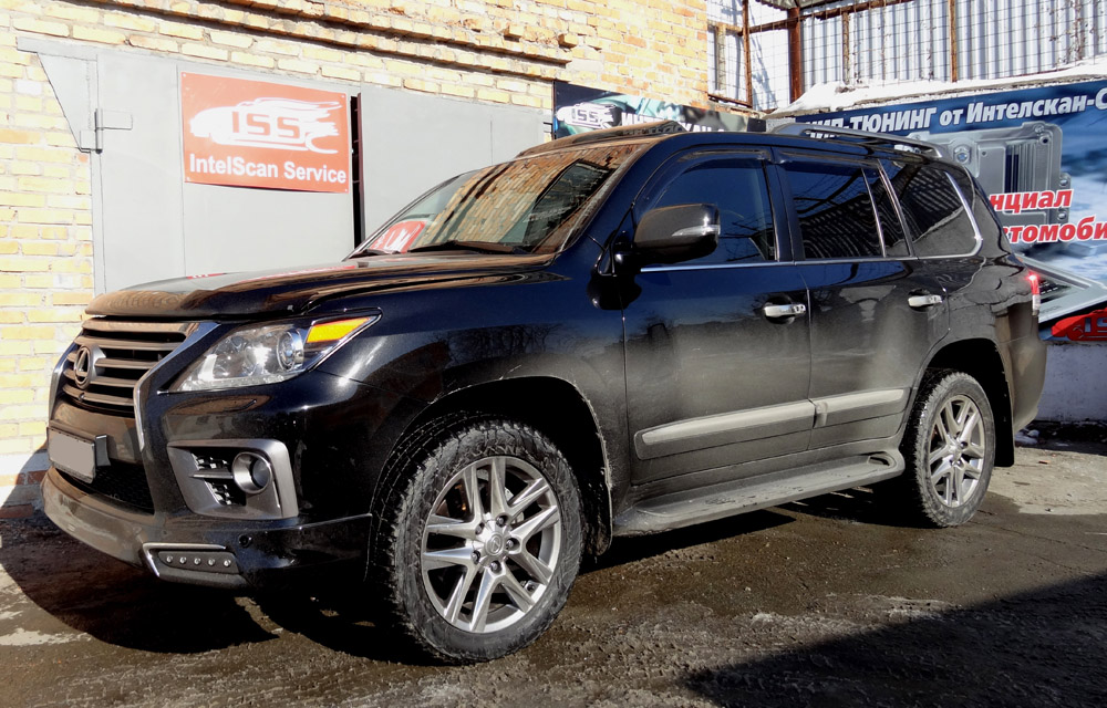 Lexus LX570 2014 — Чип-тюнинг и EURO2