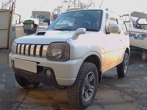 Suzuki Jimny 0.6 Turbo 2010 — чип тюнинг и отключение катализатора