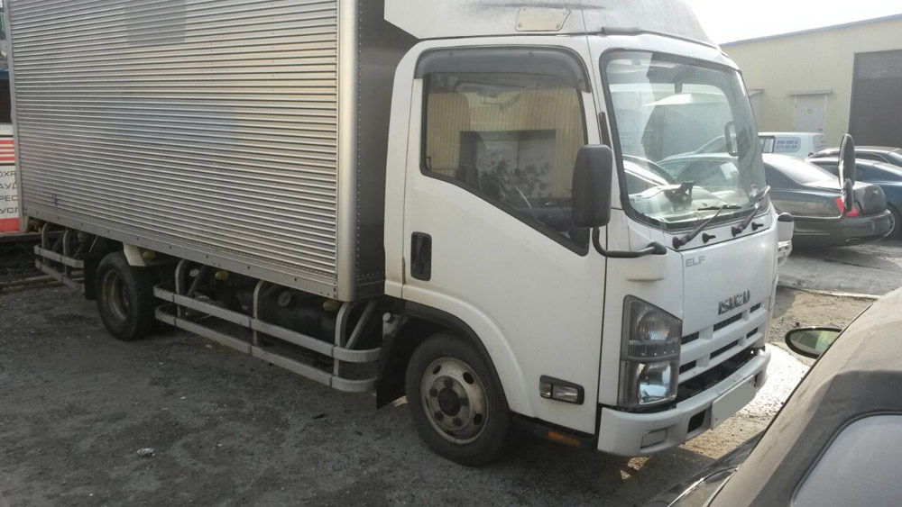 Удаление DPD сажевого фильтра ISUZU ELF